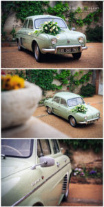 idée voiture mariage - Renault Dauphine