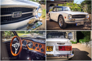 idée voiture mariage - Triumph TR 6