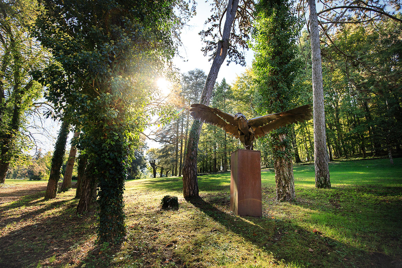 Le verger conservatoire du château d'Ainé à Azé