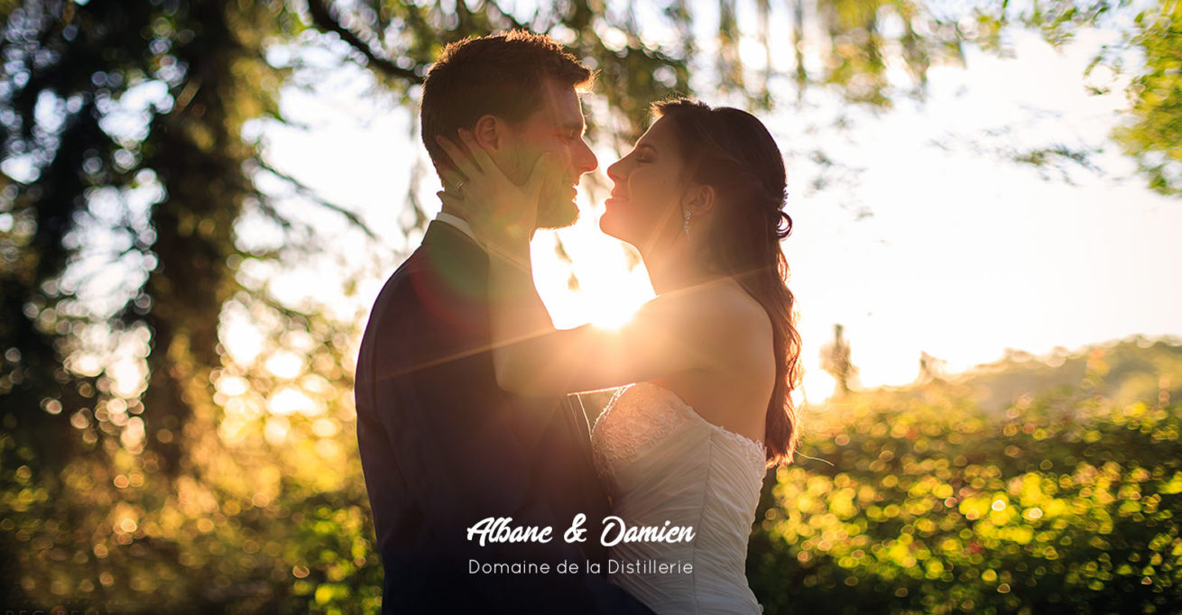 Photo de mariage au domaine de la Distillerie