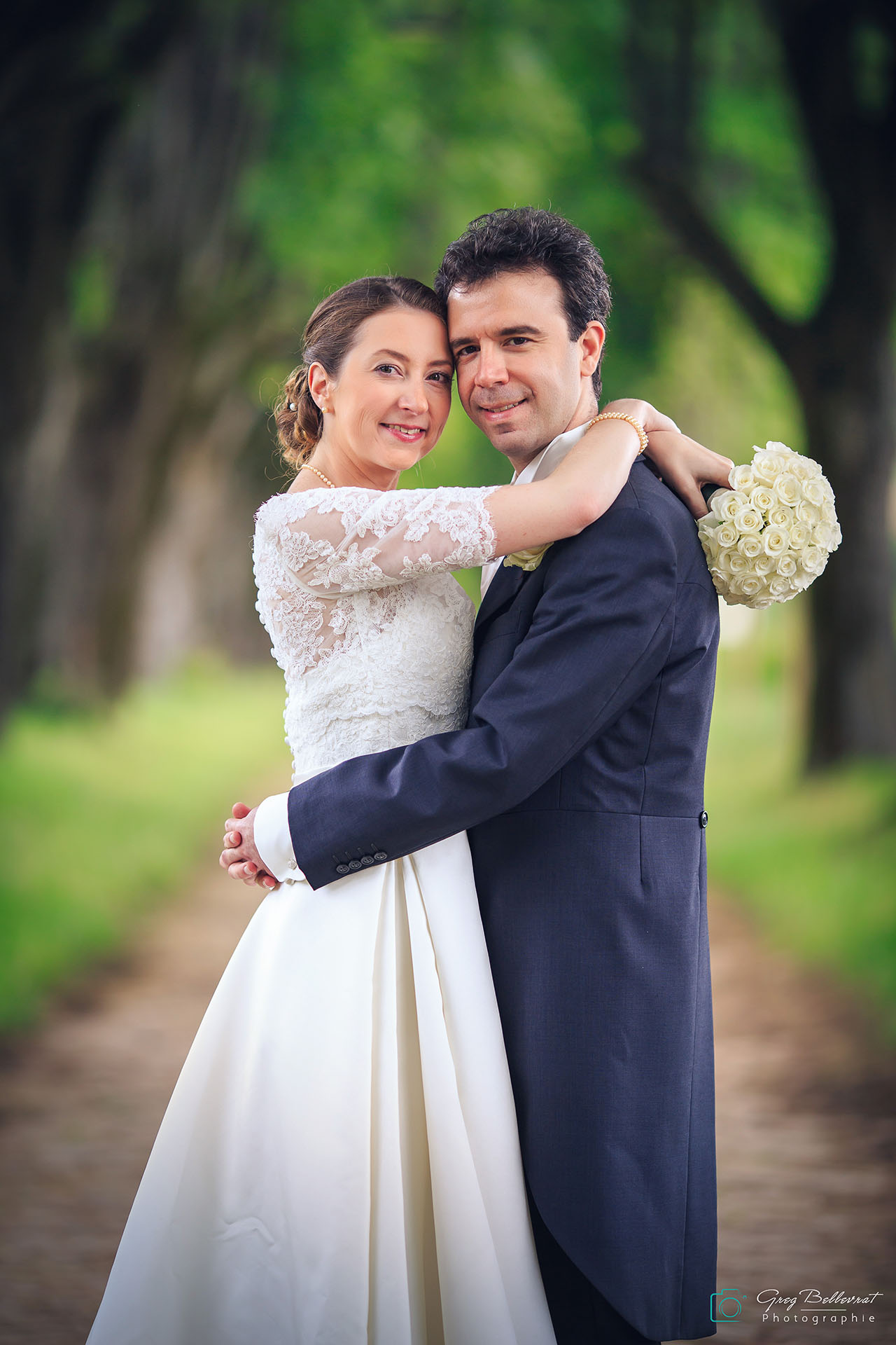 Photo de couple mariage au chateau de Pierreclos Saone et loire