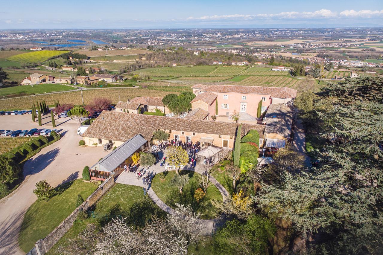 Domaine de Bellevue - Vue Aerienne