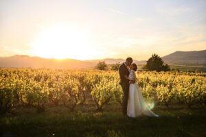 Photo de mariage vigne beaujolais