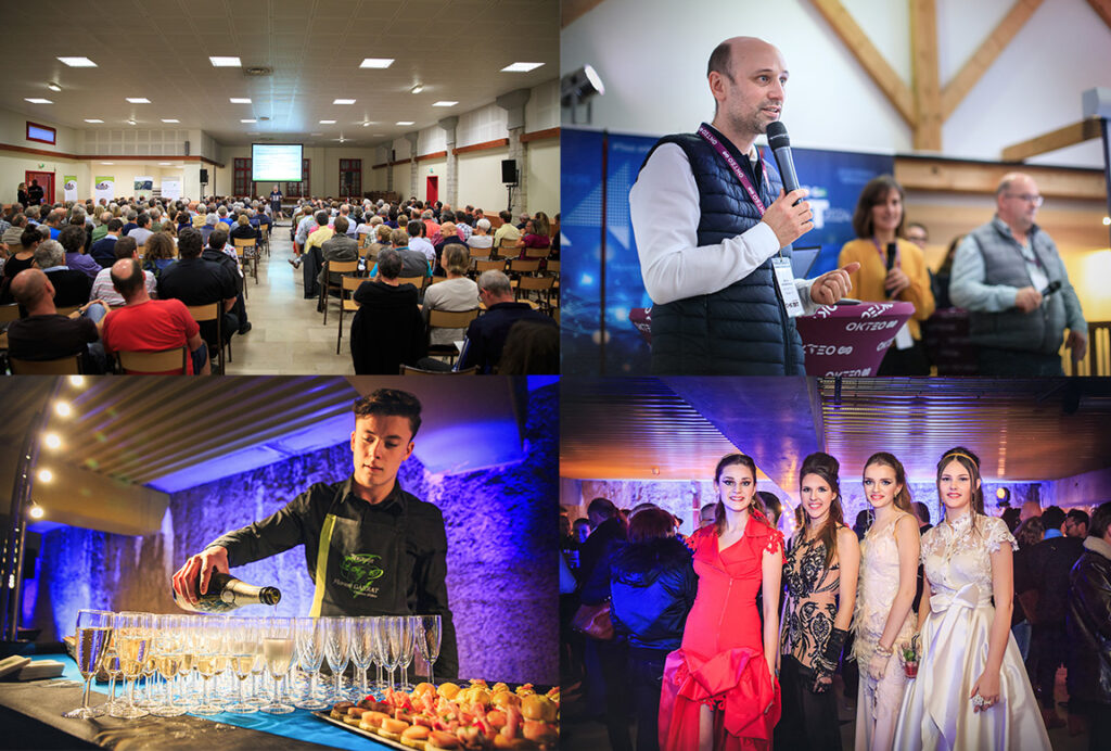 Reportage événementiel en entreprise : conférence et cocktail — photographe d'entreprise à Paray-le-Monial